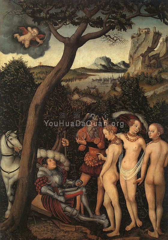 The Judgement of Paris - 大卢卡斯·克拉纳赫